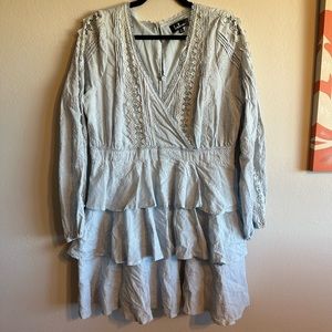 Babydoll ruffle dress